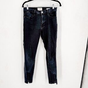 Frame Denim Black Skinny Jeans